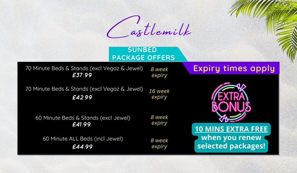 Castlemilk Sunbed packages
