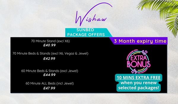 Wishaw Sunbed packages